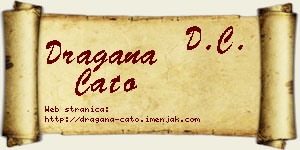 Dragana Ćato vizit kartica